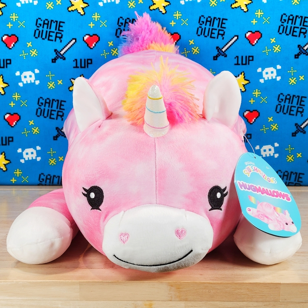 Squishmallow Liel The Unicorn 22" Ultrasoft Hugmallows Easter Version HTF Plush
